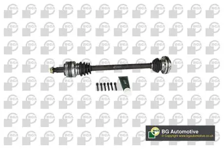 DS0918R Полуось BMW 3(E90) 2.0 04-11 (27z 664mm +ABS 48z) Пр. BGA DS0918R BGA підбір по vin на Brocar