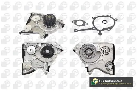 CP4826T Водяний насос KIA CLARUS/SPORTAGE/MAZDA 626 2.0i 87- BGA підбір по vin на Brocar