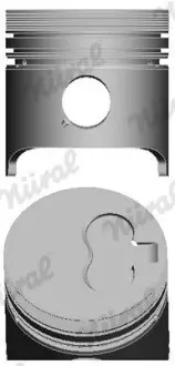 8715200010 Поршень Jumper/Ducato/Partner 1.9D 94- (83mm) NURAL 87-152000-10 NURAL підбір по vin на Brocar