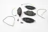 Колодки тормозные передние Citroen C5 01- (Bosch) FERODO FDB1411