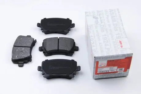 71314 Тормозные колодки задние Caddy III/Golf V/Audi A4 03- ASAM 71314 ASAM подбор по vin на Brocar