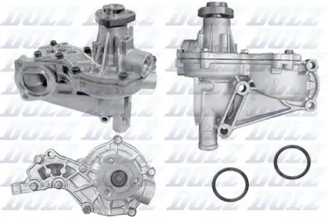 A184 Водяной насос A3/A6/Passat 1.6/1.8T 94-05 (в корпусе) DOLZ A184 DOLZ підбір по vin на Brocar