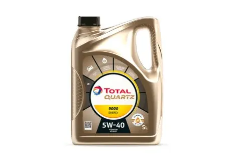 156812 Олива 5W40 Quartz 9000 Energy (5L) TOTAL підбір по vin на Brocar