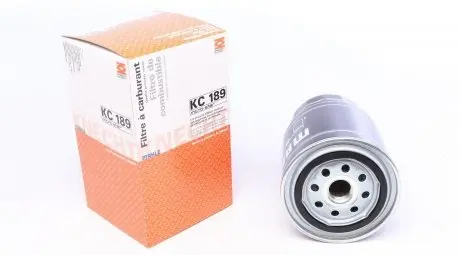 KC189 Фильтр топливный Nissan Almera 2.2 Di 00-/Primera 2.2Di/dCi 03-/Pathfinder/Navara 2.5dCi 05- MAHLE / KNECHT підбір по vin на Brocar