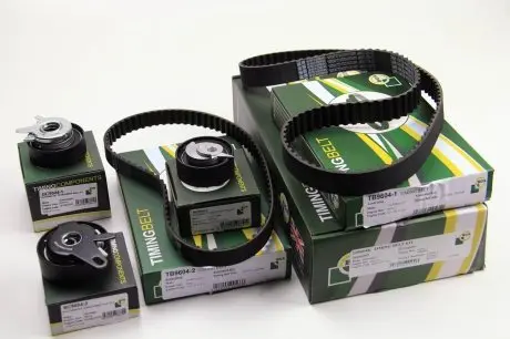 TB9604K Комплект ГРМ LT/T4 2.5TDI 96- (2 ремня + 3 ролика) BGA TB9604K BGA підбір по vin на Brocar