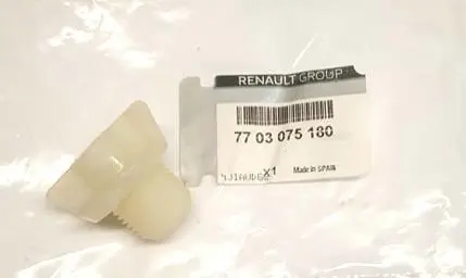 7703075180 Пробка поддона картера КПП Renault Megane/Clio/Scenic/Trafic 01- RENAULT подбор по vin на Brocar