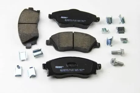 FDB1424 Тормозные колодки перед. Combo 01-04/Corsa 01- FERODO FDB1424 FERODO подбор по vin на Brocar