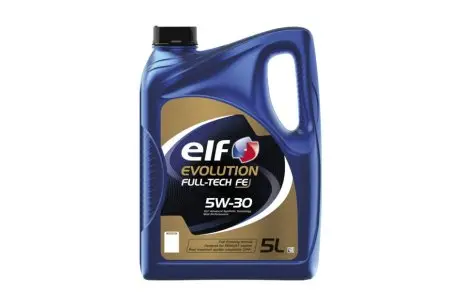 194908 Олива 5W30 Evolution Full-Tech FE (5L) ELF підбір по vin на Brocar