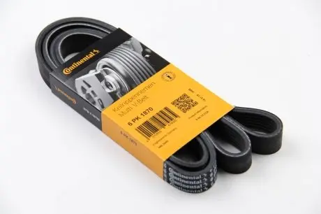 6PK1870 Ремінь генератора Toyota Corolla 1.6/1.8 04-09/BMW 3 (E46/E90)/X1 (E84) 1.6/2.0 01-15 CONTITECH підбір по vin на Brocar