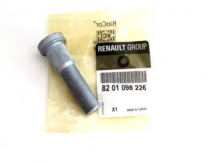 8201098226 Шпилька колеса заднего Master 10- (спарка) RENAULT 8201098226 RENAULT підбір по vin на Brocar