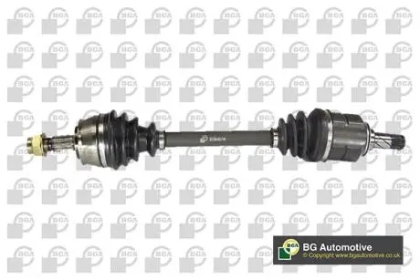 DS9524L Полуось Corsa 1.0/1.2/1.4 04-15 (22/22) 620mm Л. BGA DS9524L BGA підбір по vin на Brocar