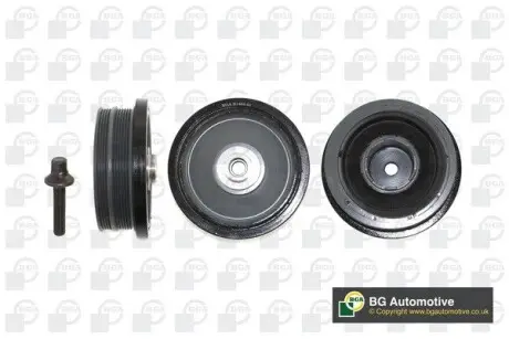 DP0374K Шків коленвала BMW 3,5, X3 E46 / E91 01-12 (+болт) BGA DP0374K BGA підбір по vin на Brocar