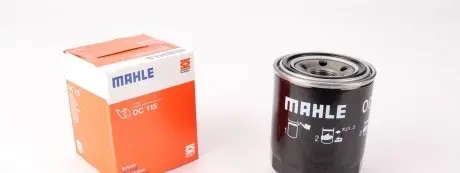 OC115 Фільтр масляний Opel Astra F 1.7TDS 91-98/Mitsubishi Lancer III 1.8D 85-92 MAHLE / KNECHT підбір по vin на Brocar