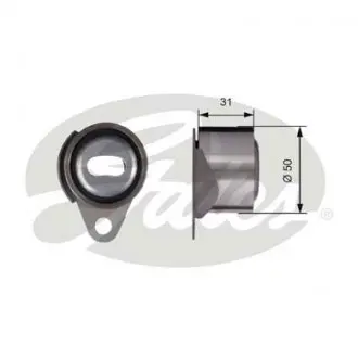 T41157 Ролик ГРМ Renault Trafic 1.9dCi (натяжной) GATES подбор по vin на Brocar