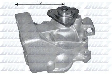 S169 Водяной насос Ducato/Boxer 2.5D/TDI/2.8JTD 94-02 DOLZ S169 DOLZ подбор по vin на Brocar