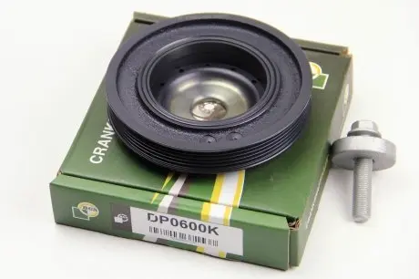 DP0600K Шкив коленвала Kangoo 1.5dCi 04- (5PK) (+болт) BGA DP0600K BGA подбор по vin на Brocar