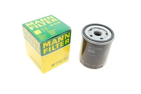 W71254 Фільтр масляний Skoda Octavia/Fabia/Seat Arosa 1.4/1.6 97-05 MANN підбір по vin на Brocar
