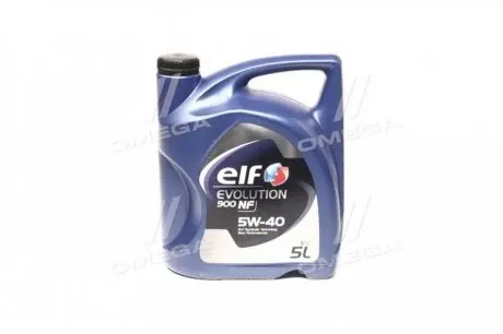 194872 Масло 5W40 Evolution 900 NF (5L) ELF подбор по vin на Brocar