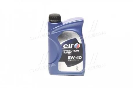 194875 Олива 5W40 Evolution 900 NF (1L) ELF підбір по vin на Brocar