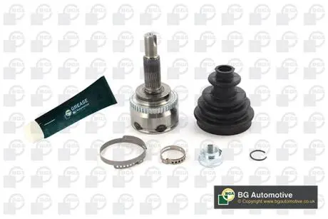 CV9121A Шрус зовнішній TOYOTA COROLLA 1.4/1.6 01-11 BGA CV9121A BGA підбір по vin на Brocar