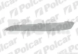 5509075 Молдинг бампера пер.O. Astra H 04-Л. POLCAR 550907-5 POLCAR подбор по vin на Brocar