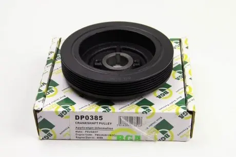 DP0385 Шкив коленвала P406/605/806 2.1 TD 89-00 BGA DP0385 BGA подбор по vin на Brocar