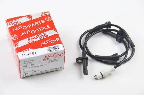 AS4197 Датчик ABS задній Trafic/Vivaro 01-06 AUTLOG AS4197 AUTLOG підбір по vin на Brocar