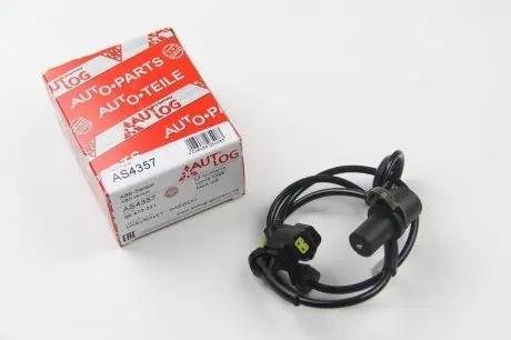 AS4357 Датчик ABS Chevrolet AVEO 05-перед Л AUTLOG AS4357 AUTLOG підбір по vin на Brocar