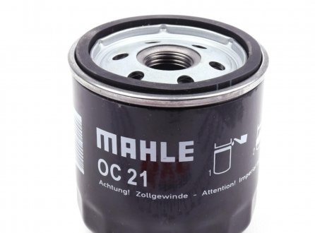 OC21OF Фильтр масляный Opel 1.0-2.4i 62-00 (бензин) MAHLE / KNECHT подбор по vin на Brocar