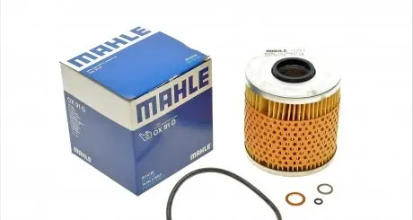 OX91D Фильтр масляный BMW 3 (E30/36)/5 (E34) 1.6/1.8i 87- (M40/M43) MAHLE / KNECHT подбор по vin на Brocar