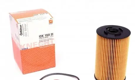 OX150D Фільтр масляний MB OM314/364 77- MAHLE / KNECHT підбір по vin на Brocar