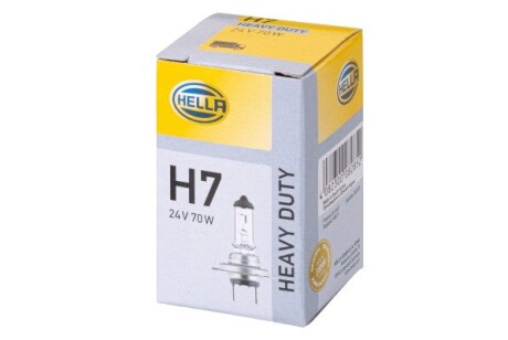 8GH007157241 Автолампа Behr Hella 8gh007157241 Standard H7 PX26d 70 W прозрачная HELLA підбір по vin на Brocar