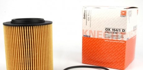 OX1541D Фильтр масляный BMW 3 (E36/E46)/ 5 (E39/E60/E61)/ 7 (E38/E65/E66/E67) MAHLE / KNECHT подбор по vin на Brocar