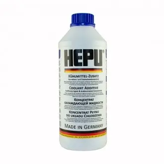 P999 Антифриз (синій) G11 (1,5 л) MB (325,0/325,2) (1:1=>-38 °C) HEPU підбір по vin на Brocar