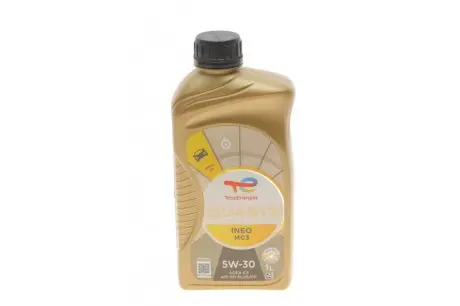 166254 Олива 5W30 Quartz INEO MC3 (1L) TOTAL підбір по vin на Brocar