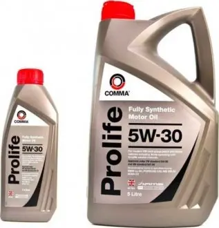 PRO1L Моторное масло Comma Prolife 5W-30 синтетическое 1 л COMMA підбір по vin на Brocar