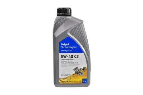 28236315 Масло Prestige Super Plus C3 5W40 (1Л) DELPHI подбор по vin на Brocar