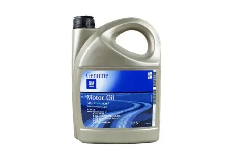 1942003 Олива GM Dexos2 5w-30 (5L) GM / OPEL підбір по vin на Brocar