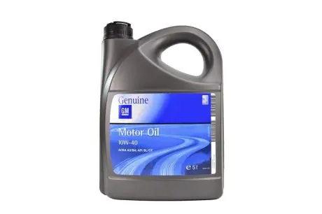 1942046 Олива GM Semi Synthetic 10W40 (5L) GM / OPEL підбір по vin на Brocar