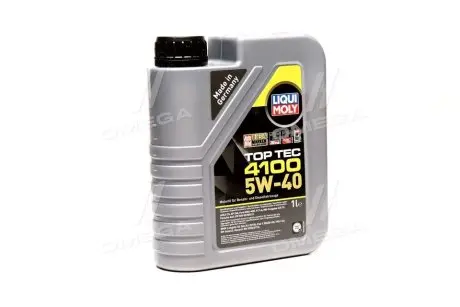 7500 Олива моторна Top Tec 4100 5W-40 1л LIQUI MOLY підбір по vin на Brocar
