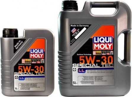 2447 Моторное масло Liqui Moly Special Tec LL 5W-30 синтетическое 1 л LIQUI MOLY підбір по vin на Brocar