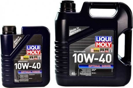 3933 Масло 10W40 Optimal Diesel (1L) (MB 229.1) LIQUI MOLY подбор по vin на Brocar