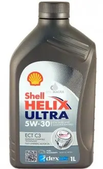 550042830 Моторна олія Shell Helix Ultra ECT C3 5W-30 синтетична 1 л SHELL підбір по vin на Brocar