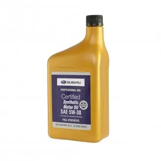 SOA427V1410 Моторное масло Subaru Certified Motor Oil 5W-30 синтетическое 0.95 л SUBARU подбор по vin на Brocar