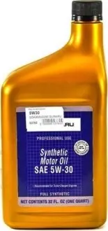 SOA868V9280 Моторное масло Subaru Engine Oil 5W-30 синтетическое 1 л SUBARU подбор по vin на Brocar