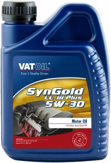 50020 Моторное масло Vatoil SynGold LL-III Plus 5W-30 синтетическое 1 л VATOIL подбор по vin на Brocar