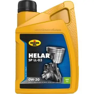 31071 Моторне масло Kroon Oil Helar SP 0W-30 синтетичне 1 л KROON OIL підбір по vin на Brocar