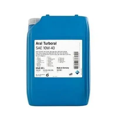 22003 Моторное масло Aral Turboral 10W-40 полусинтетическое 20 л ARAL ...