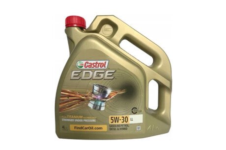 CASEDGE5W304L Масло EDGE Titanium 5W-30 LL (4L) CASTROL подбор по vin на Brocar