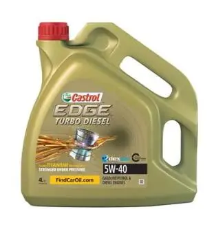 1535BA Олива EDGE Turbo Diesel 5W-40 (4L) CASTROL підбір по vin на Brocar